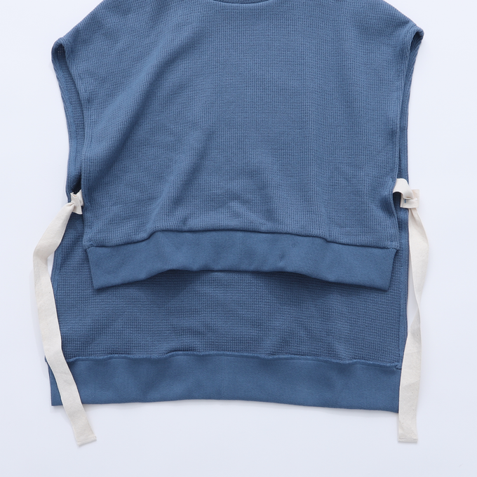 〈残りXS(90-100)のみ〉FABRIQ REPORT ファブリックリポート<br>ハイネックニットベスト