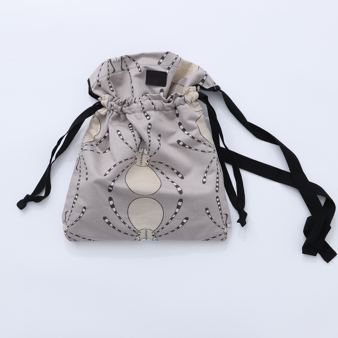 〈残り1点〉NINOS 『ニーニョ』<br>SPIDER MILK Purse Bag<br>エプロンバッグ