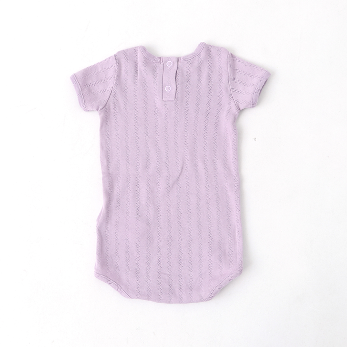 Wolf&Rita ウルフ&リタ<br>WRBSS23SCLM<br>SET CARMINHO + LUISA MENTA ベビーロンパースセット 花柄