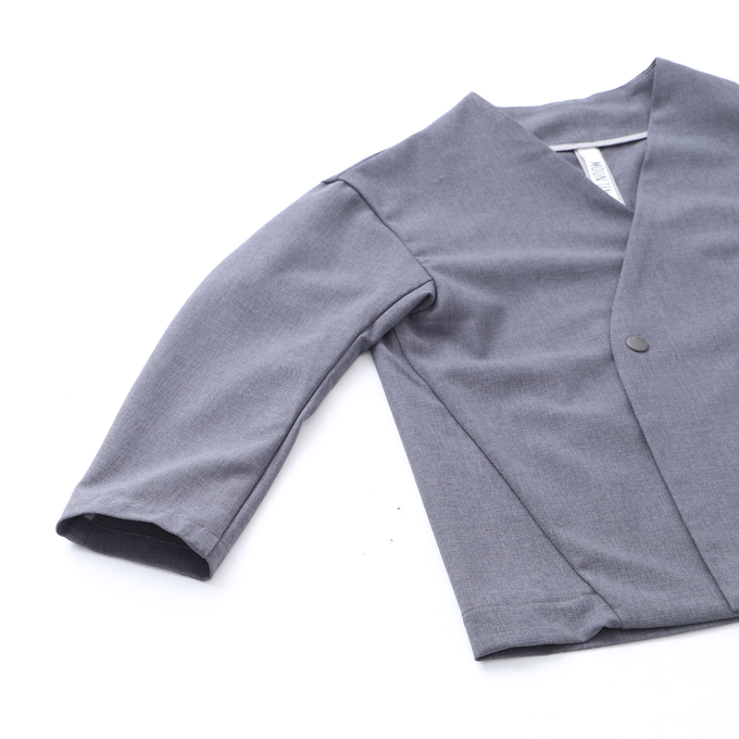 【0(155)のみ】MOUN TEN. マウンテン<br>22S-MJ04-1105b polyester canapa jacket