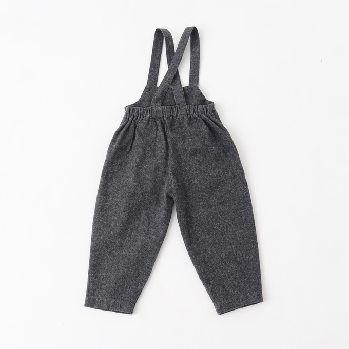 〈残り12Mのみ〉1 + in the family<br>ワンモア イン ザ ファミリー<br> baby overalls ベビーオーバーオール