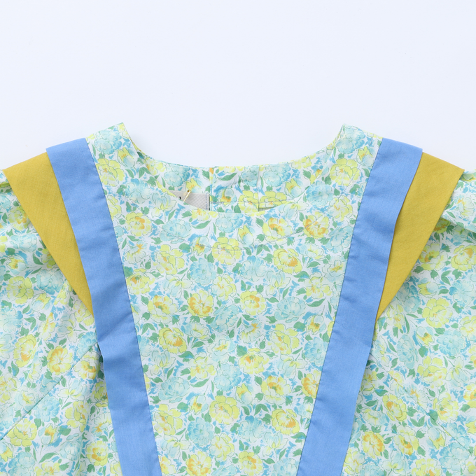 eLfinFolk エルフィンフォルク<br>elf-231J21/J22<br>Retro flower dress