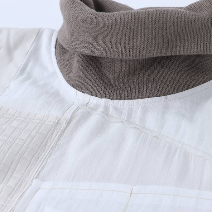 emma de choeur. エマ デ クゥ<br>×PARK別注 ポジャギベスト