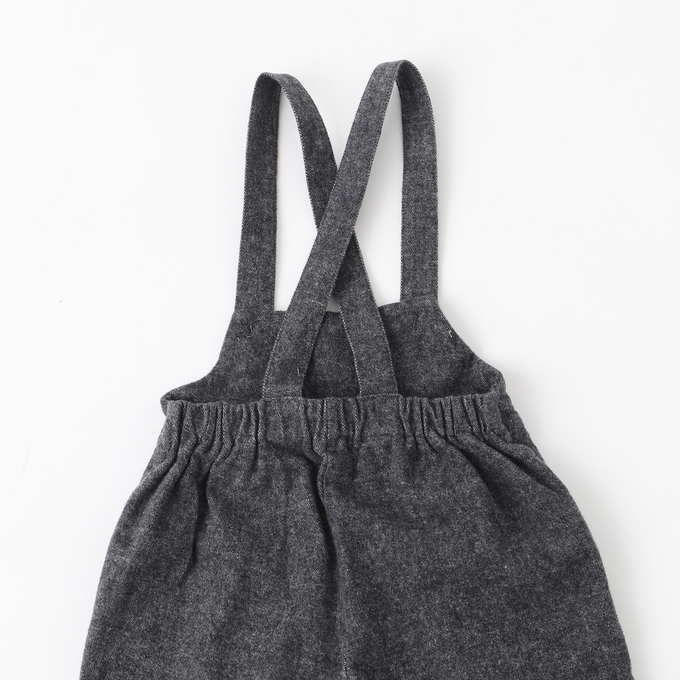 〈残り12Mのみ〉1 + in the family<br>ワンモア イン ザ ファミリー<br> baby overalls ベビーオーバーオール