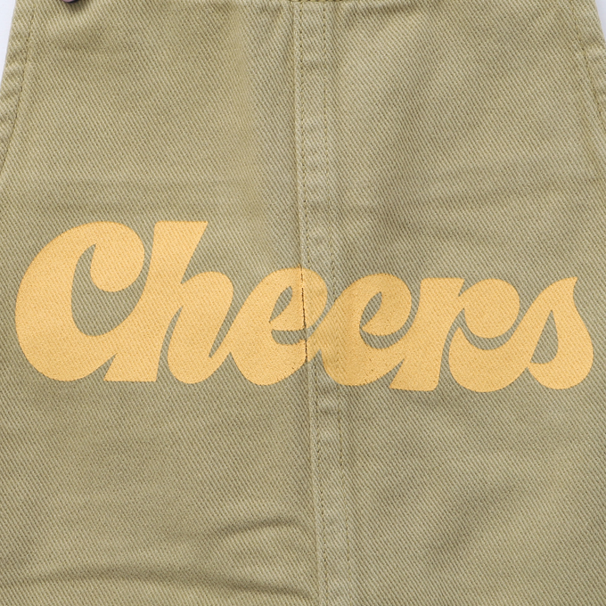 piupiuchic ピウピウチック<br>SS23.MN2302<br>オーバーオール カーキ