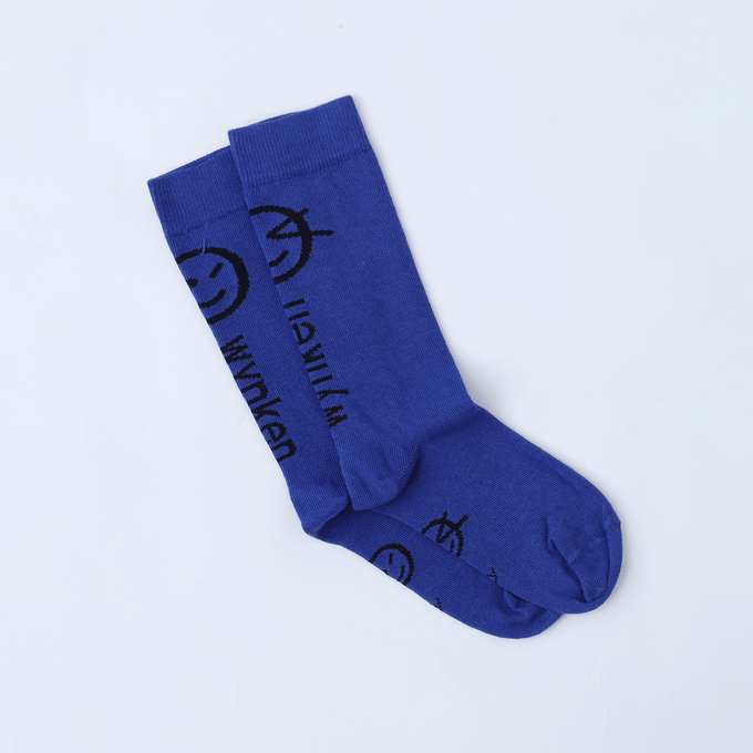 〈残り4Y BLUEのみ〉<br>Wynken ウィンケン<br>WK13A140<br> ロゴソックス