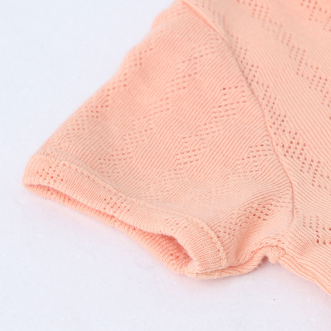 Wolf&Rita ウルフ&リタ<br>WRBSS23SCLG<br>SET CARMINHO + LUISA GUIMARAES ベビーロンパースセット 総柄ピンク