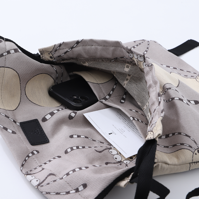 〈残り1点〉NINOS 『ニーニョ』<br>SPIDER MILK Purse Bag<br>エプロンバッグ