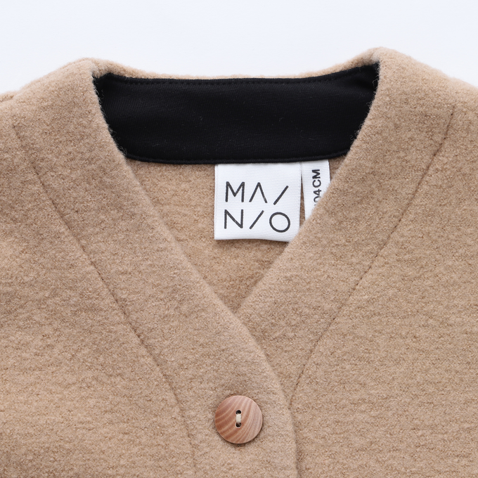 MAINIO マイニオ<br>Boiled Wool jacket<br>ボイルドウールジャケット