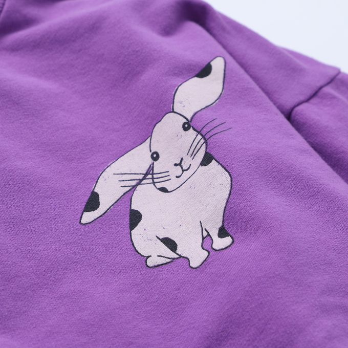 lotie kids<br>W22-85-32<br>Sweatshirts 胸元プリントスウェット