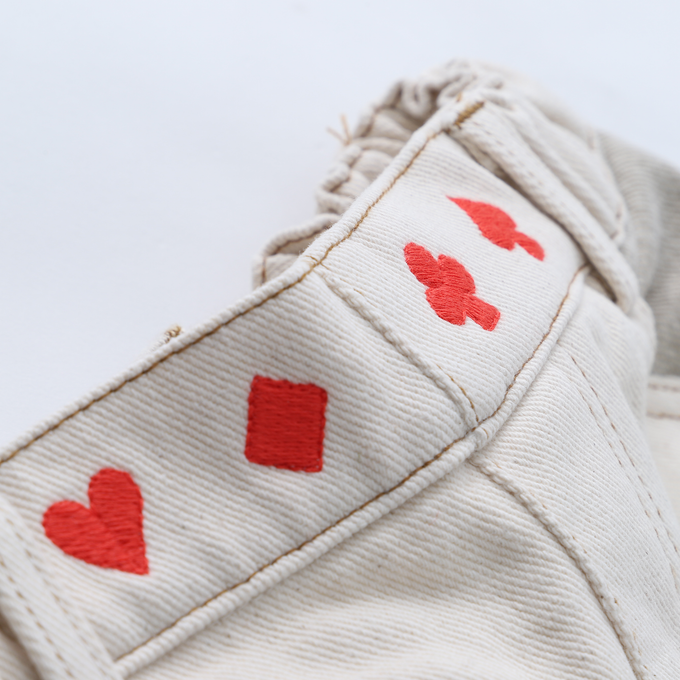 tambere タンベレ<br>TBBFPT002切り替えデニム