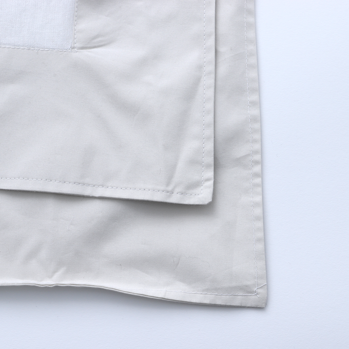 emma de choeur. エマ デ クゥ<br>×PARK別注 ポジャギベスト