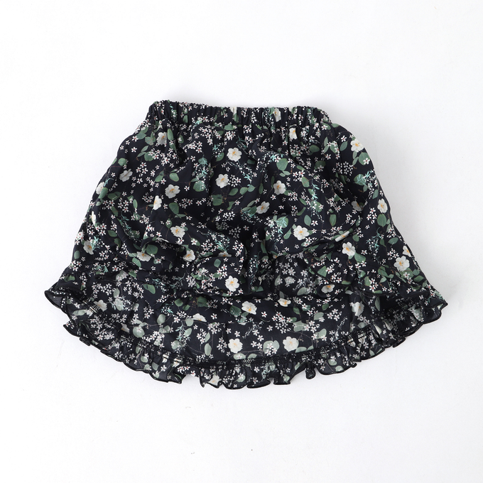 Wolf&Rita ウルフ&リタ<br>WRBSS23SCLB<br>SET SET CARMINHO + LUISA BLACK GARDEN ベビーロンパースセット ブラック