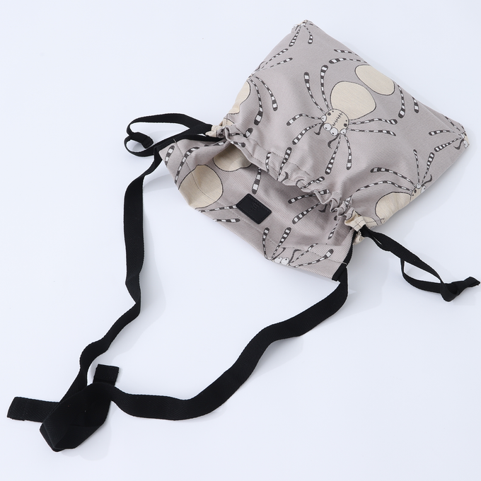 〈残り1点〉NINOS 『ニーニョ』<br>SPIDER MILK Purse Bag<br>エプロンバッグ