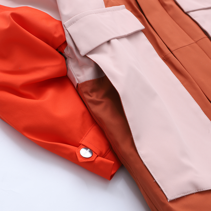 GOSOAKY ゴーソーキー<br>FAUX FUR LINED PARKA <br>カラーブロックコート