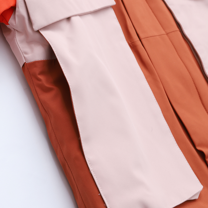 GOSOAKY ゴーソーキー<br>FAUX FUR LINED PARKA <br>カラーブロックコート