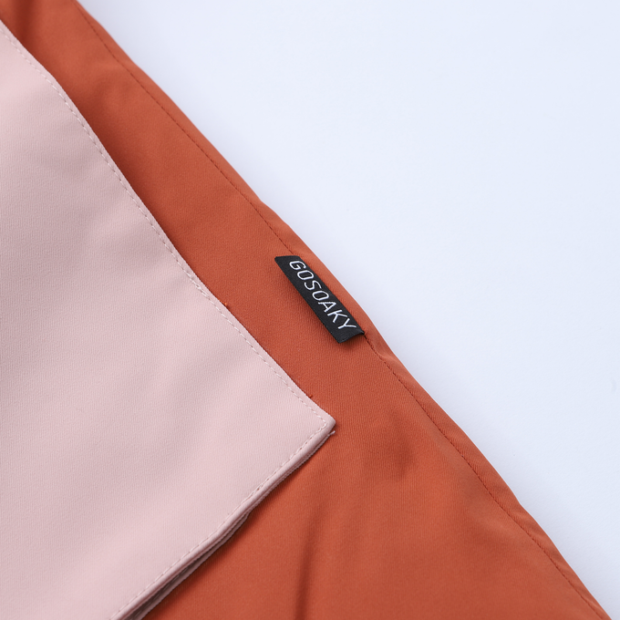 GOSOAKY ゴーソーキー<br>FAUX FUR LINED PARKA <br>カラーブロックコート