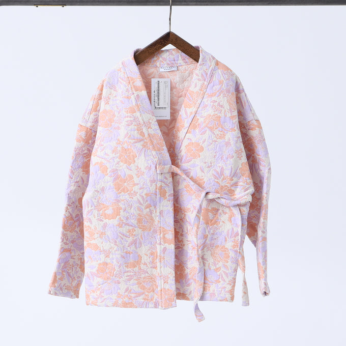 Dailybrat<br>Flower jacquard kimono rosy<br>フラワージャガードキモノ