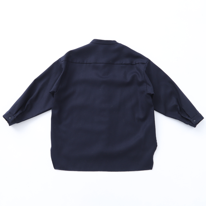 MOUN TEN.マウンテン<br> 22W-MS26-1235a<br>washable_wool_shirts