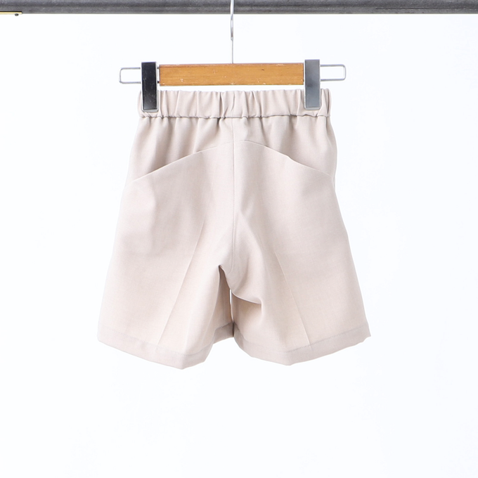 【110,0(155)のみ】MOUNTEN. マウンテン<br>22S-MP55C-1108a polyester canapa half pants