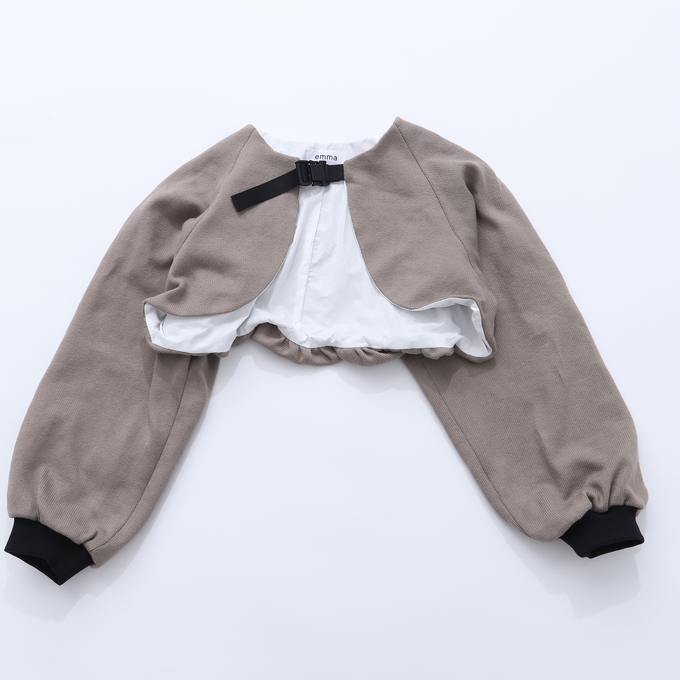 emma de choeur. エマ デ クゥ<br>×PARK別注 バックルポンチョ