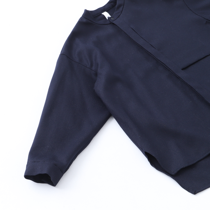 MOUN TEN.マウンテン<br> 22W-MS26-1235a<br>washable_wool_shirts