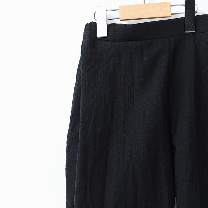 PARK MADE IN KYOTO<br>Side tuck Pants<br>久留米織しじらモデル