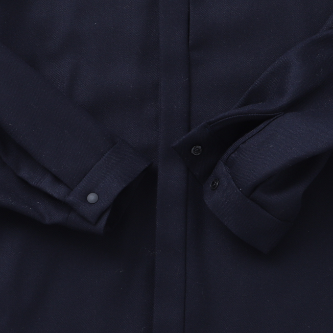 MOUN TEN.マウンテン<br> 22W-MS26-1235a<br>washable_wool_shirts