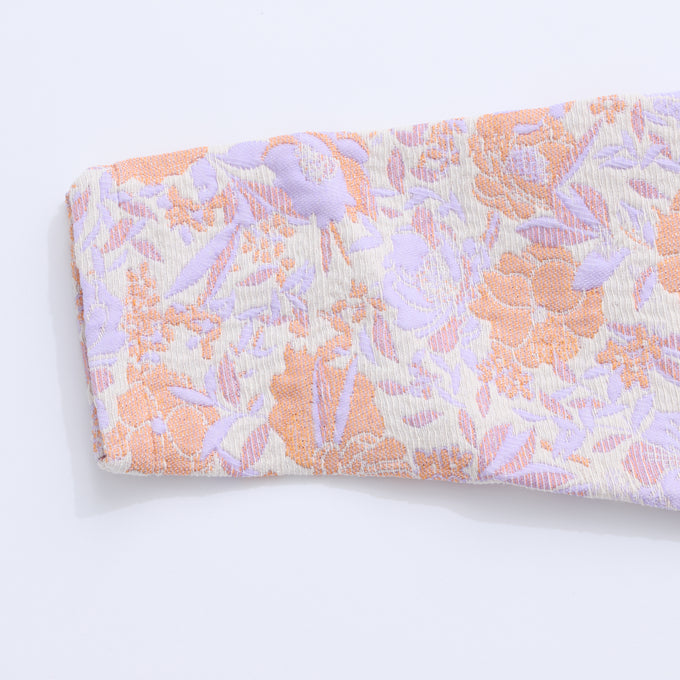 Dailybrat<br>Flower jacquard kimono rosy<br>フラワージャガードキモノ