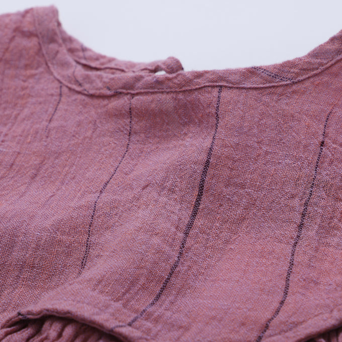 〈残り4T(4-5Y)のみ〉tambere<br>TBBSTS008ギャザーパフスリーブトップス