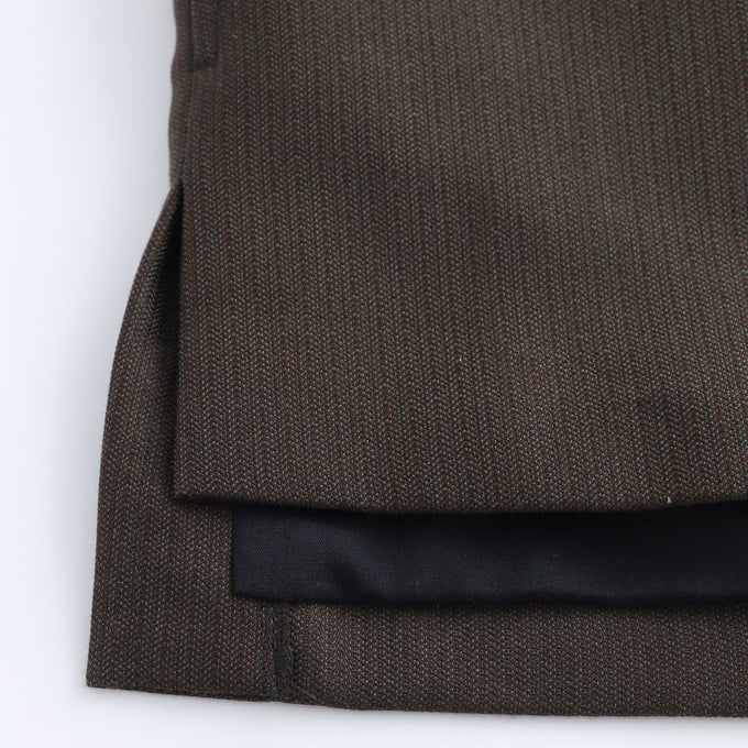 +81tetra<br>THIN DOWN 久留米織モッズコート