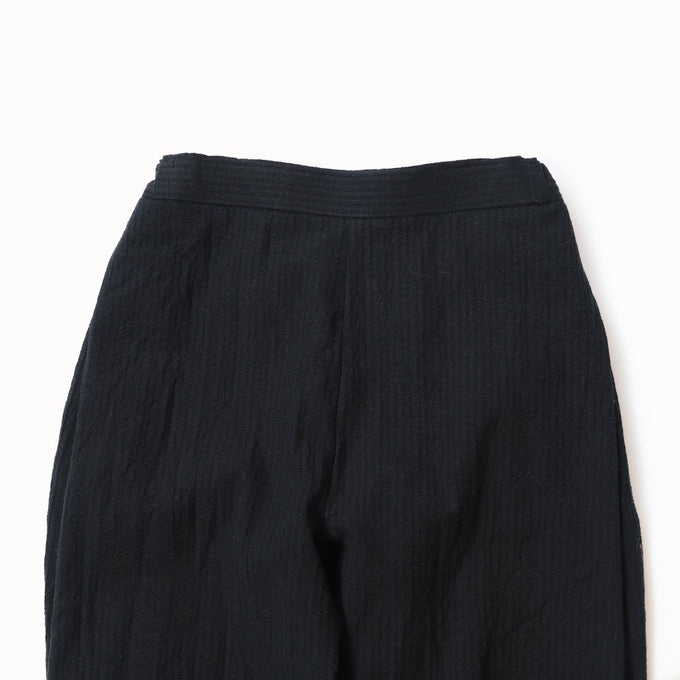 PARK MADE IN KYOTO<br>Side tuck Pants<br>久留米織しじらモデル