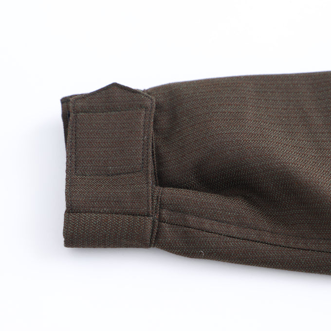 +81tetra<br>THIN DOWN 久留米織モッズコート