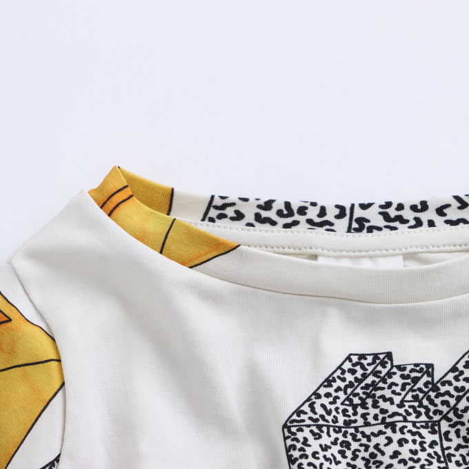 WAWA<br>SALLY DRESS - OBJECTS総柄ワンピース