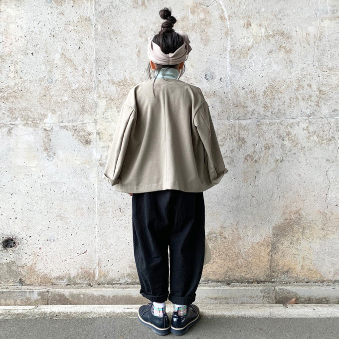 PARK MADE IN KYOTO<br>Side tuck Pants<br>久留米織しじらモデル