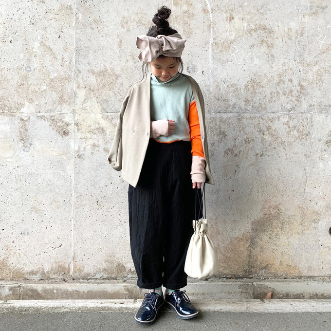 PARK MADE IN KYOTO<br>Side tuck Pants<br>久留米織しじらモデル