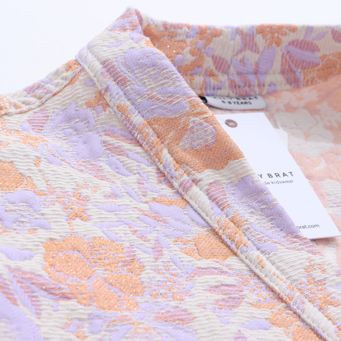 Dailybrat<br>Flower jacquard kimono rosy<br>フラワージャガードキモノ