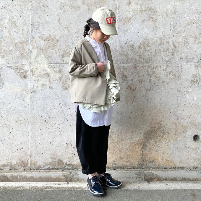 PARK MADE IN KYOTO<br>Side tuck Pants<br>久留米織しじらモデル