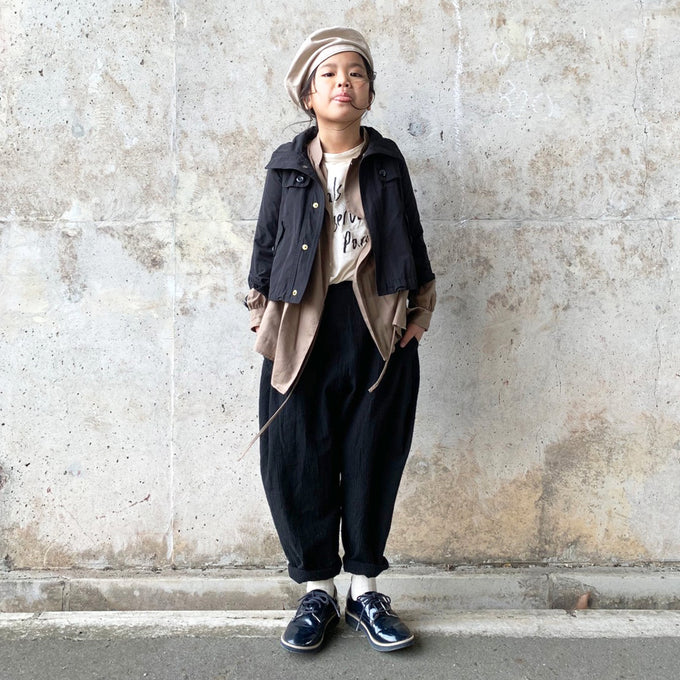 PARK MADE IN KYOTO<br>Side tuck Pants<br>久留米織しじらモデル