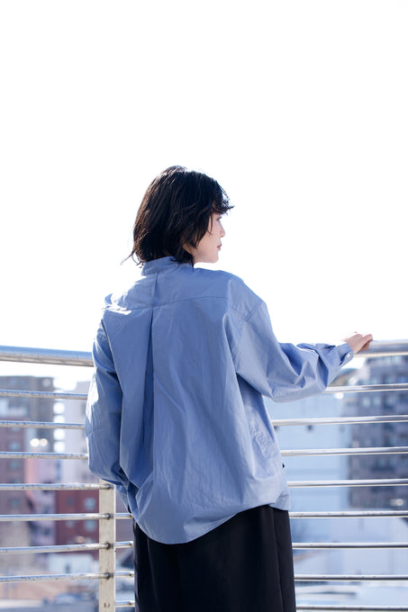 SWOON TOKYO<br>スーントウキョウ<br>スタンドカラーポケットシャツ<br>05-sw20-520-186