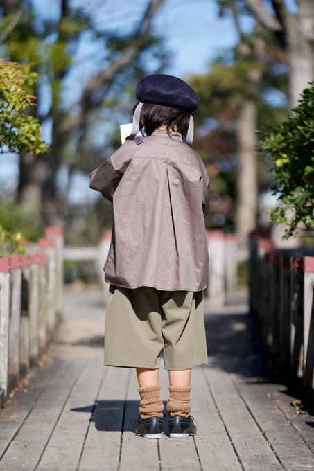 SWOON TOKYO<br>スーントウキョウ<br>スタンドカラーポケットシャツ<br>05-sw20-520-186