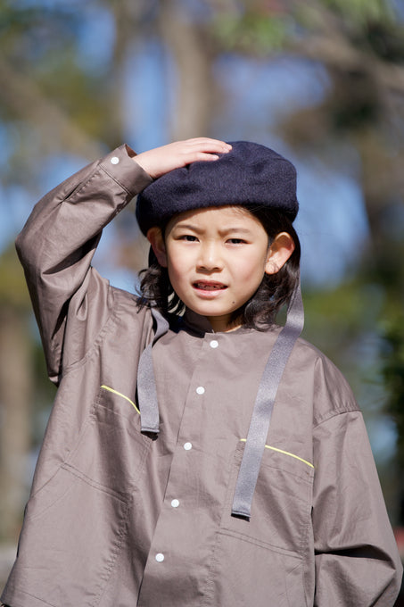 SWOON TOKYO<br>スーントウキョウ<br>スタンドカラーポケットシャツ<br>05-sw20-520-186