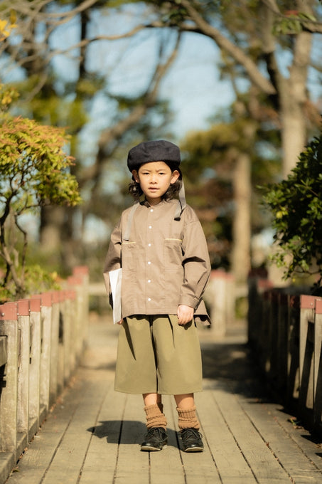 SWOON TOKYO<br>スーントウキョウ<br>スタンドカラーポケットシャツ<br>05-sw20-520-186