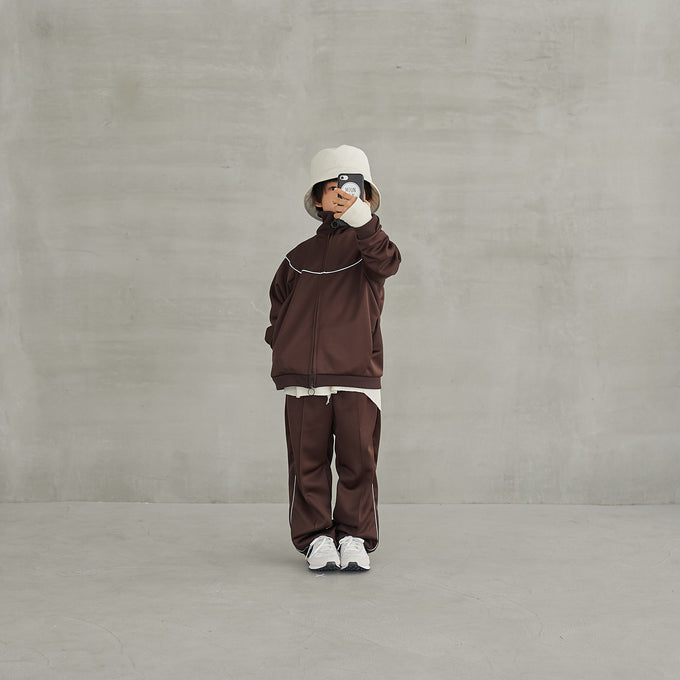 MOUN TEN.<br>マウンテン<br>jersey zip track JK<br>MT91-1407a