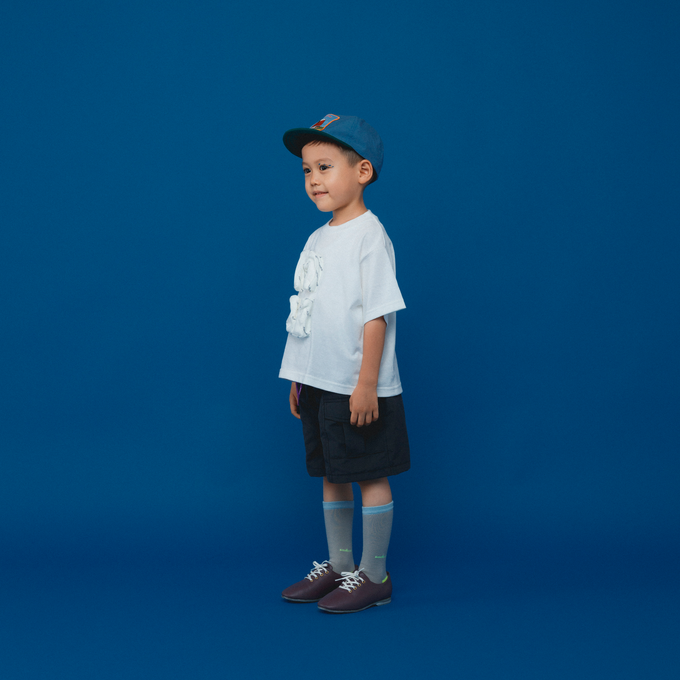 NUNUFORME ヌヌフォルム<br>24-nf19-916-505<br>3D nu ロゴT