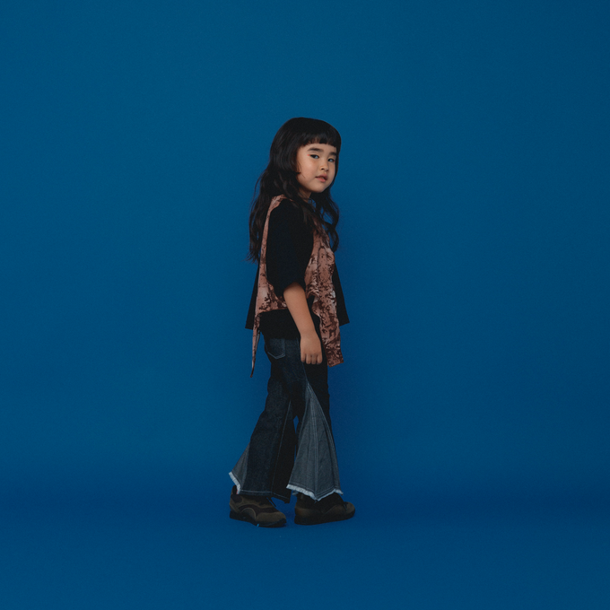 〈残り95cmのみ〉NUNUFORME ヌヌフォルム<br>47-nf19-672-178<br>ヒッピーパンツ