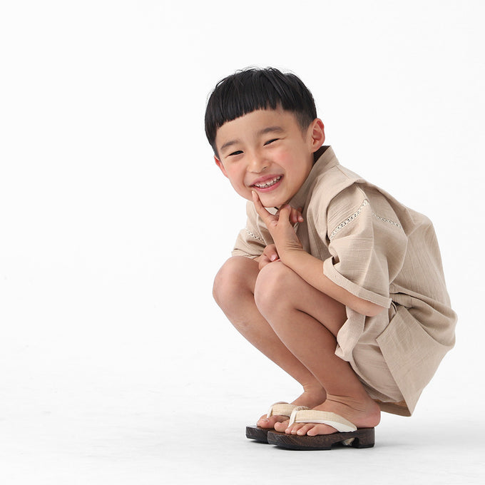 BOTAN<br>久留米織 子ども甚平