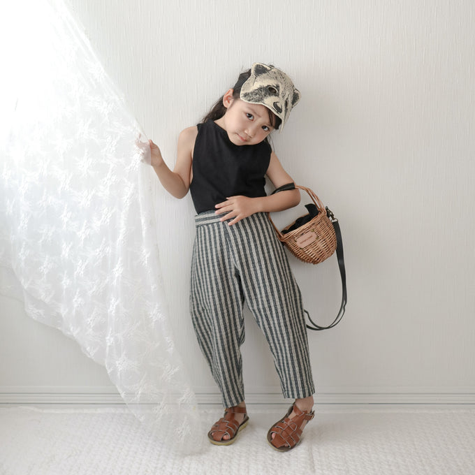 PARK MADE IN KYOTO<br>Side tuck Pants<br>しじら織ver. Type2