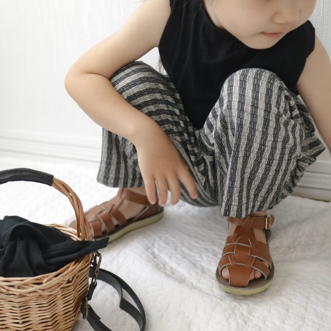 PARK MADE IN KYOTO<br>Side tuck Pants<br>しじら織ver. Type2