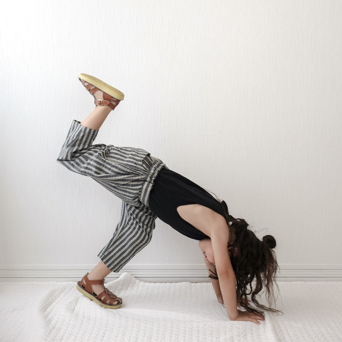 PARK MADE IN KYOTO<br>Side tuck Pants<br>しじら織ver. Type2